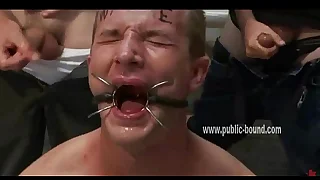 Gay twink fucked deep in his brashness in full nasty deepthroat sex getting t.